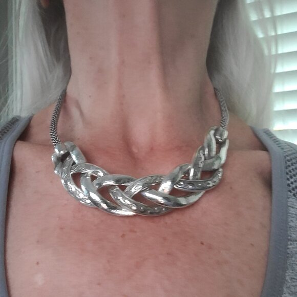 Brighton Vintage Chunky Necklace with Matching Earrings - Picture 6 of 6